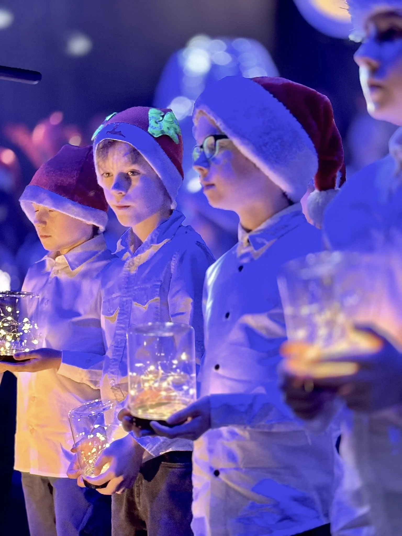 Świąteczny koncert uczniów klas IV i V w Zabrzu / fot. Szkoła Społeczna w Zabrzu