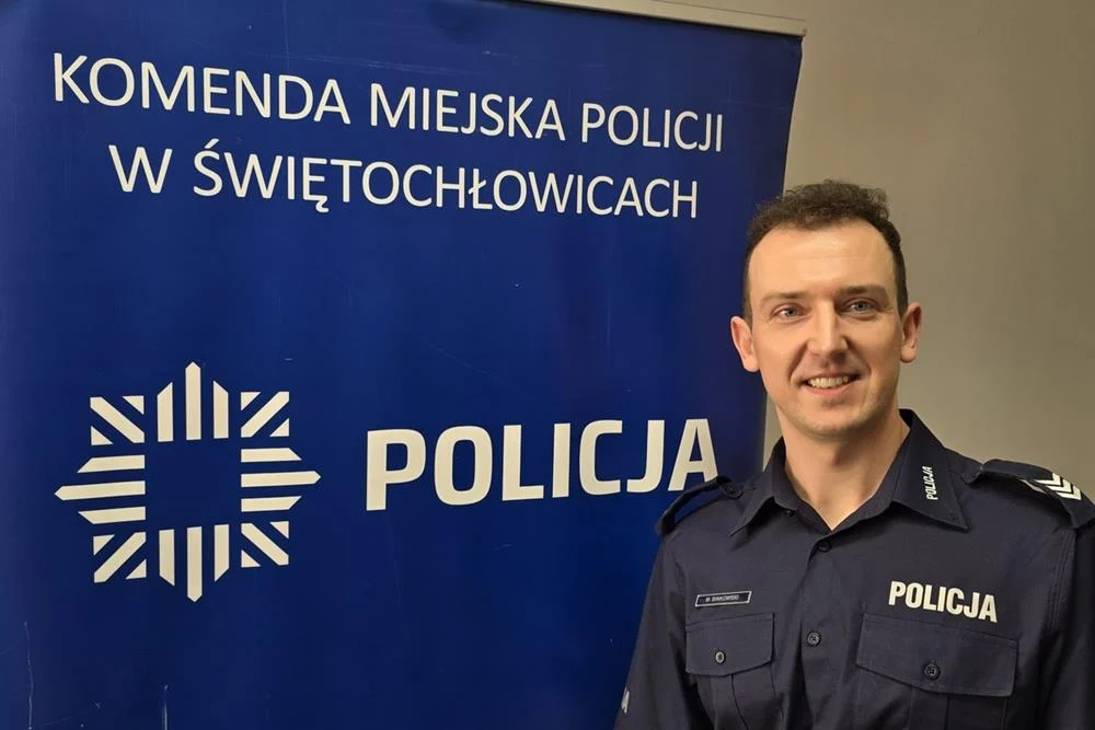 Nowy dzielnicowy w Świętochłowicach – sierżant sztabowy Michał Binkowski