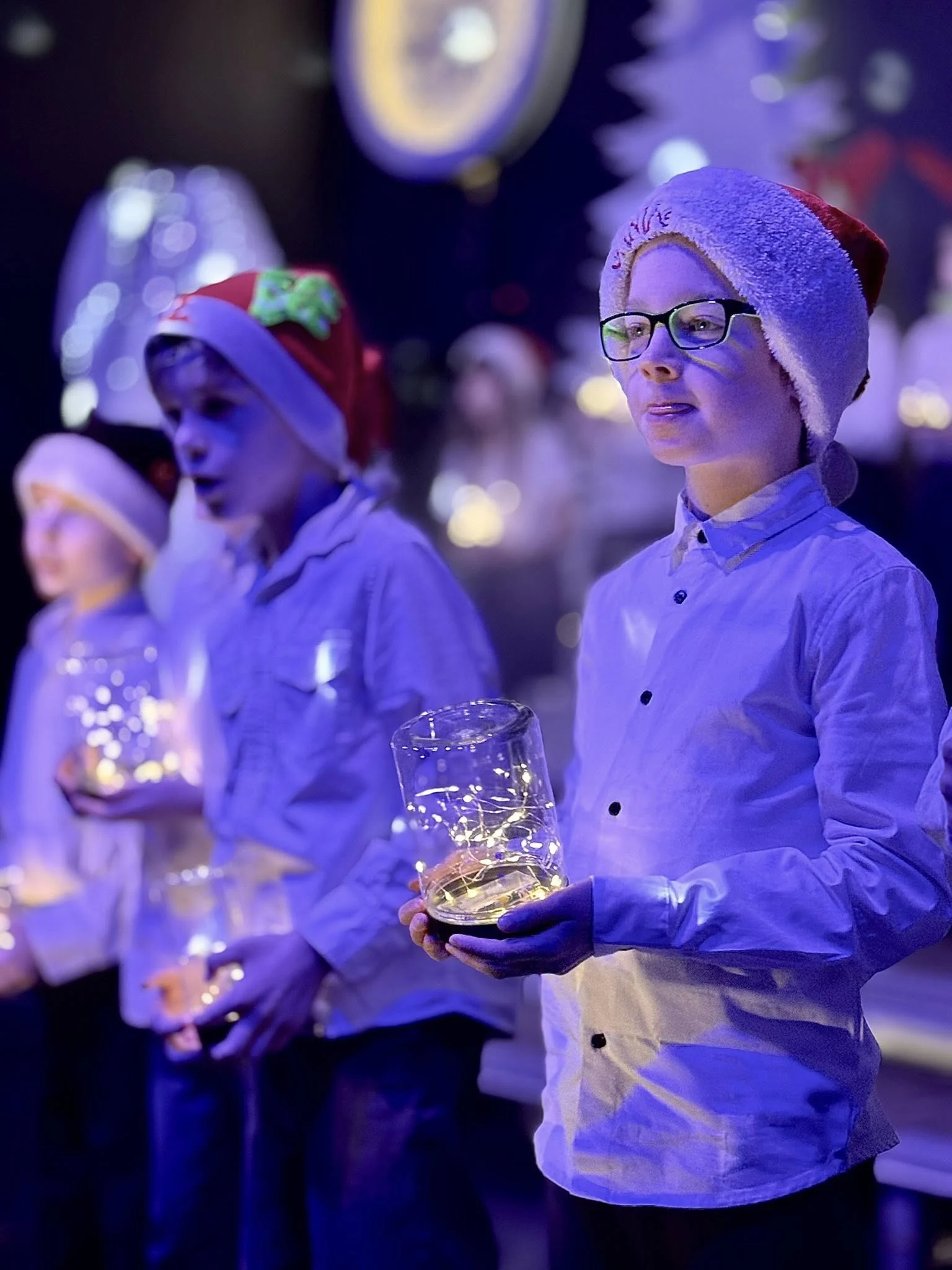 Świąteczny koncert uczniów klas IV i V w Zabrzu / fot. Szkoła Społeczna w Zabrzu