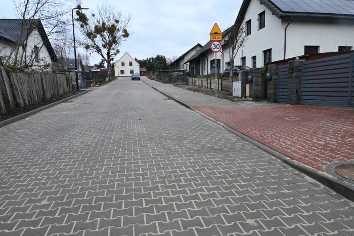 Zakończono przebudowę ulicy Wilhelma Pluty