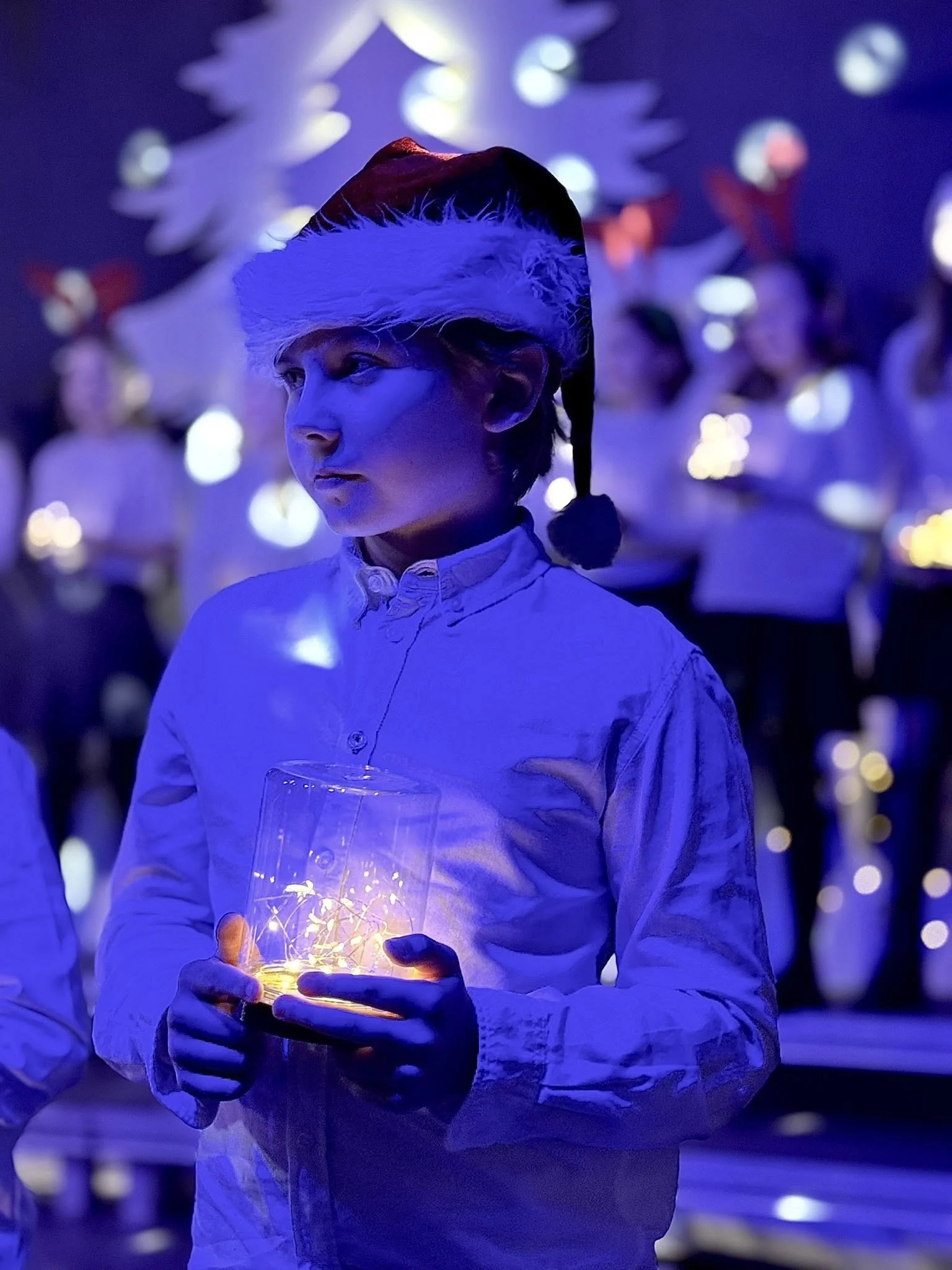 Świąteczny koncert uczniów klas IV i V w Zabrzu / fot. Szkoła Społeczna w Zabrzu