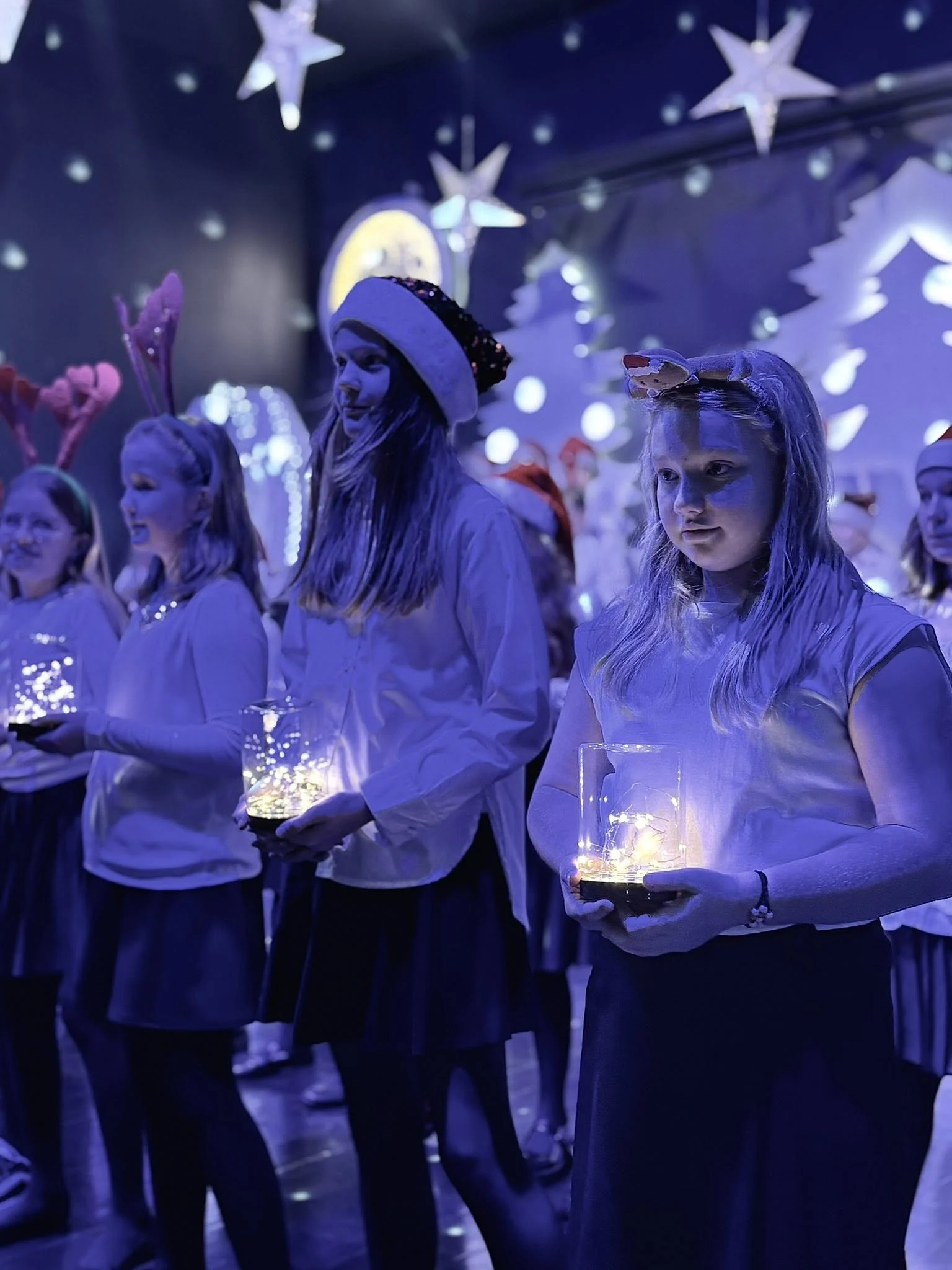 Świąteczny koncert uczniów klas IV i V w Zabrzu / fot. Szkoła Społeczna w Zabrzu