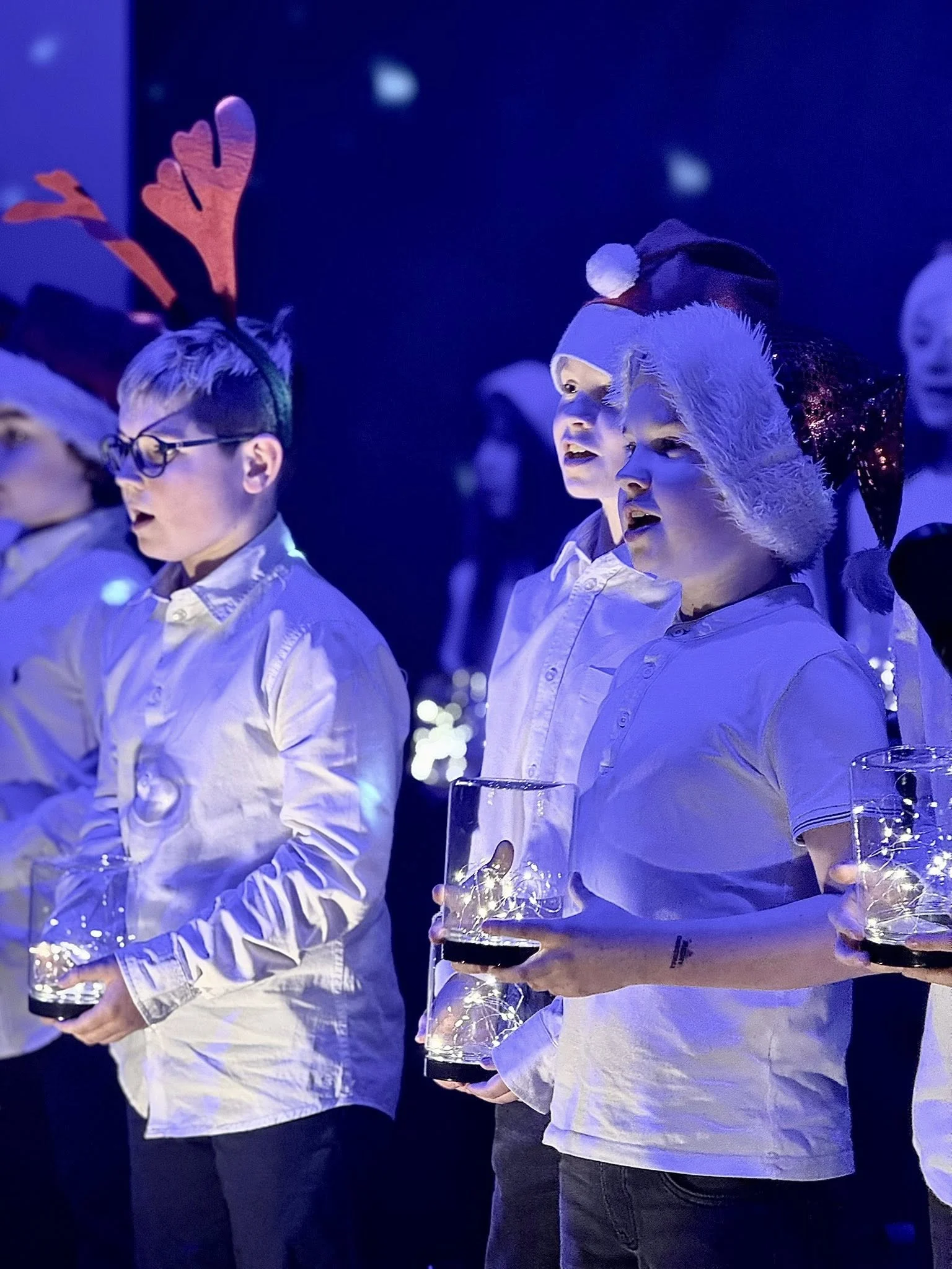 Świąteczny koncert uczniów klas IV i V w Zabrzu / fot. Szkoła Społeczna w Zabrzu