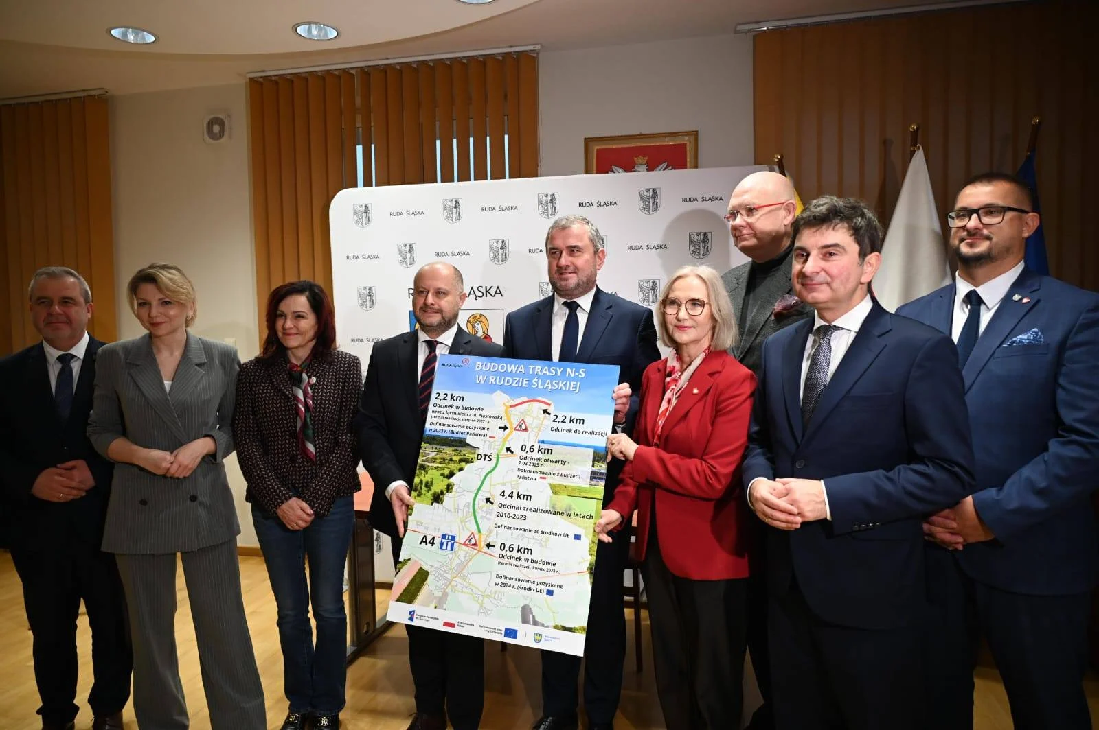 Odcinek Piastowska - Karola Goduli coraz bliżej. Trasa N-S z rządowym dofinansowaniem [FOTO]