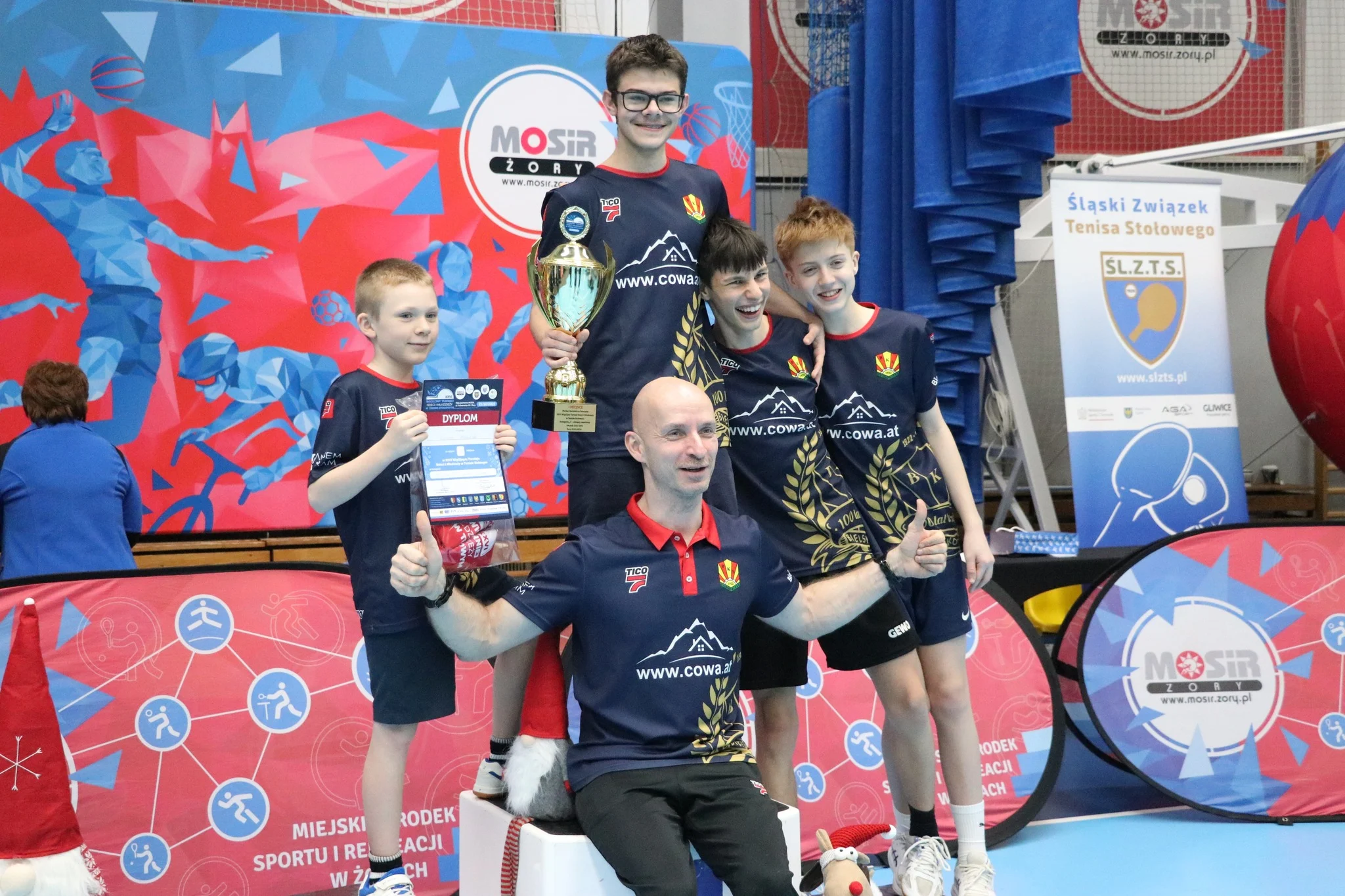 XXVI Wigilijny Turniej Tenisa Stołowego w Żorach  [FOTO]