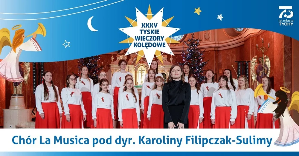 Laureat wraca do Tychów. Chór La Musica na XXXV Tyskich Wieczorach Kolędowych
