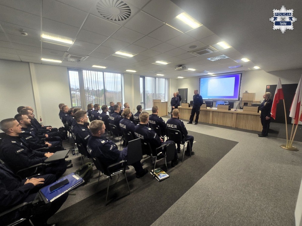 Kurs dla aspirantów w Bielsku-Białej – Tyscy policjanci rozwijają swoje umiejętności