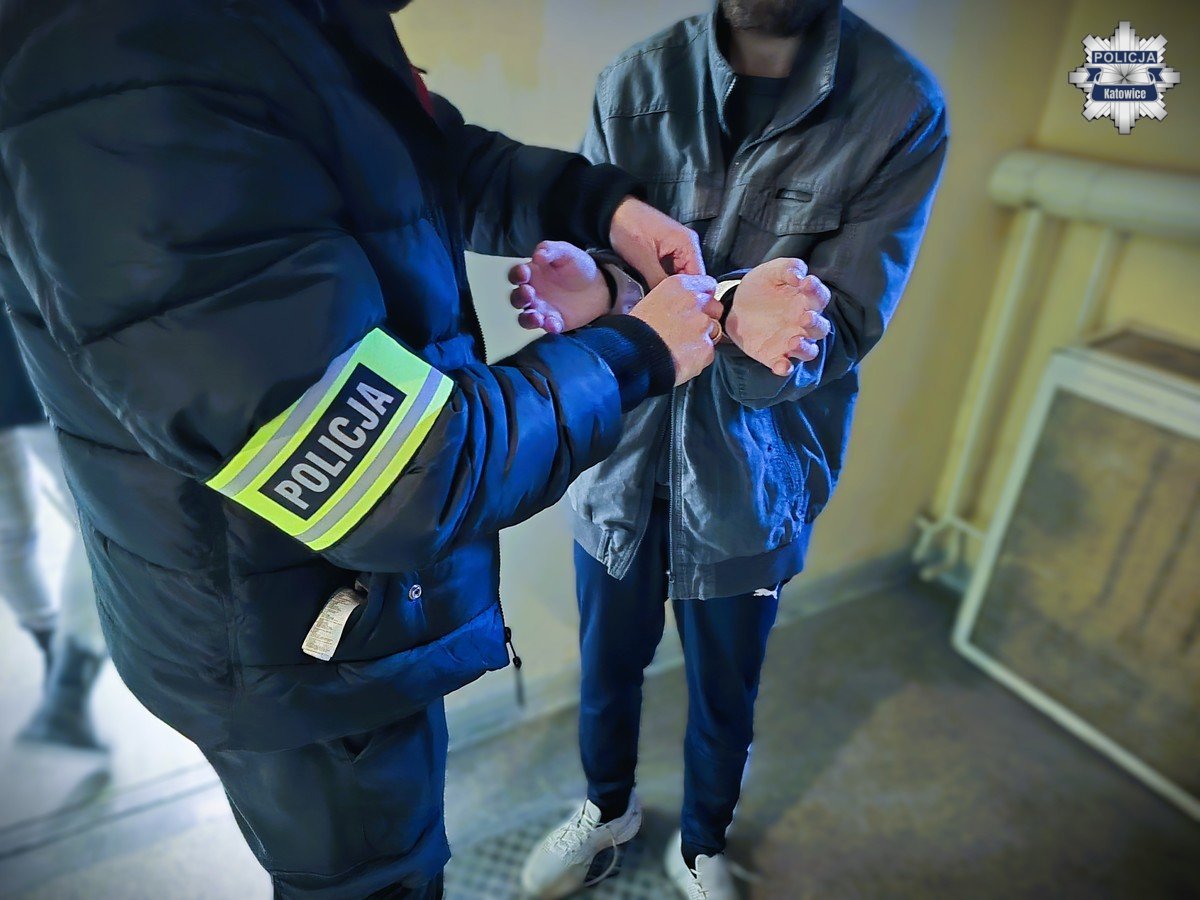 Katowiccy i zabrzańscy kryminalni zatrzymali 26-latka z ponad 2,5 kg narkotyków