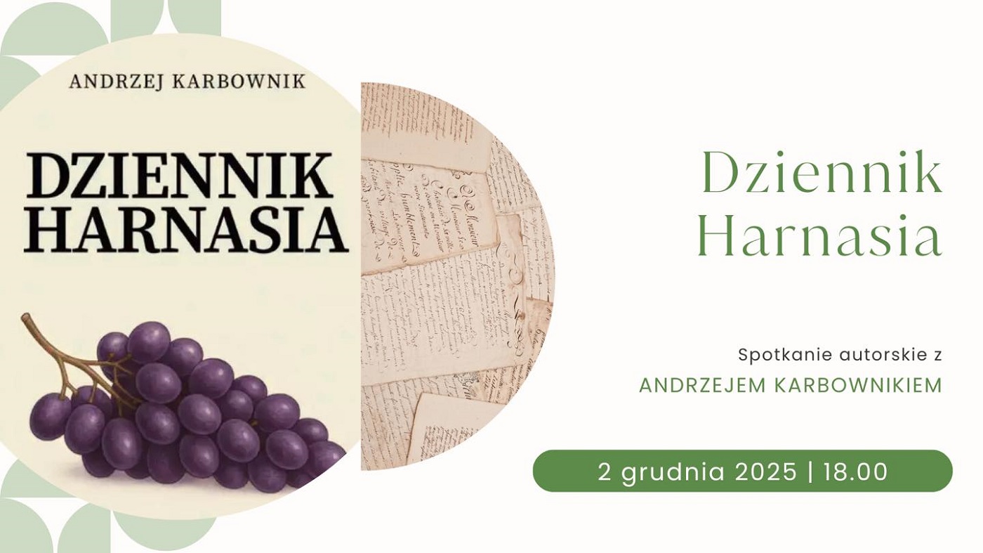 Spotkanie z Andrzejem Karbownikiem w MBP. Autor „Dziennika Harnasia” odwiedzi Zabrze