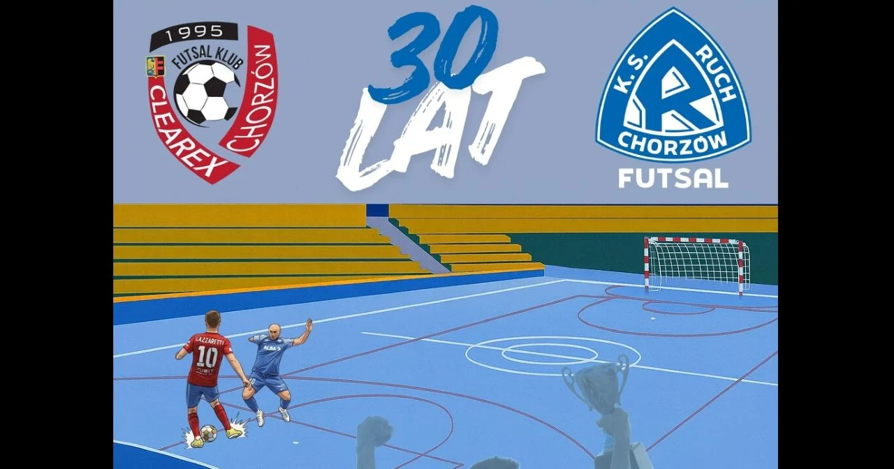 30 lat futsalu w Chorzowie! Jubileusz Ruchu Chorzów Futsal i życzenia od MORiS