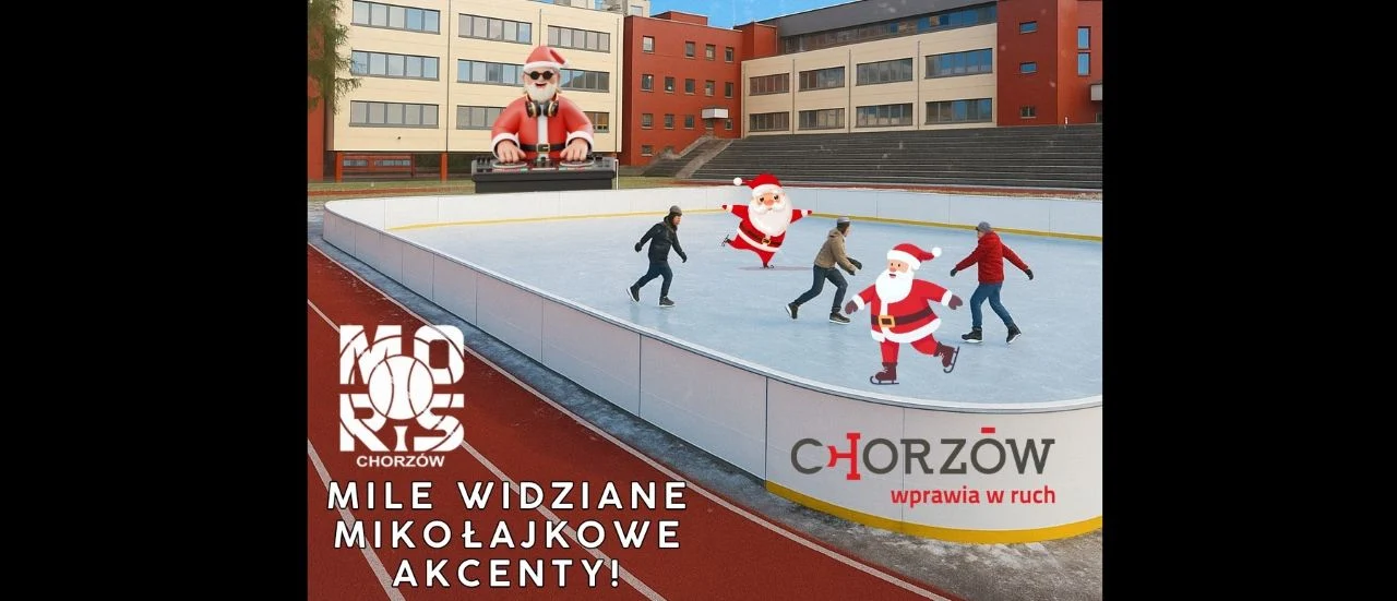 Mikołajkowe Lodo-Disco w Chorzowie! Świąteczne ślizgawki z DJ-em już 6 grudnia