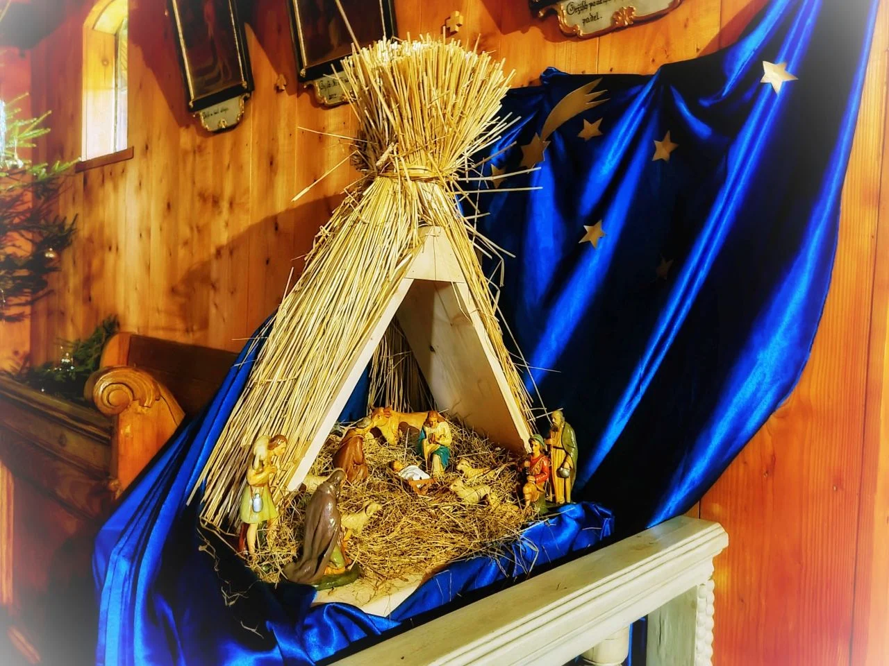 Świąteczne wnętrza w chorzowskim skansenie. Zobacz, jak wyglądały kiedyś święta!