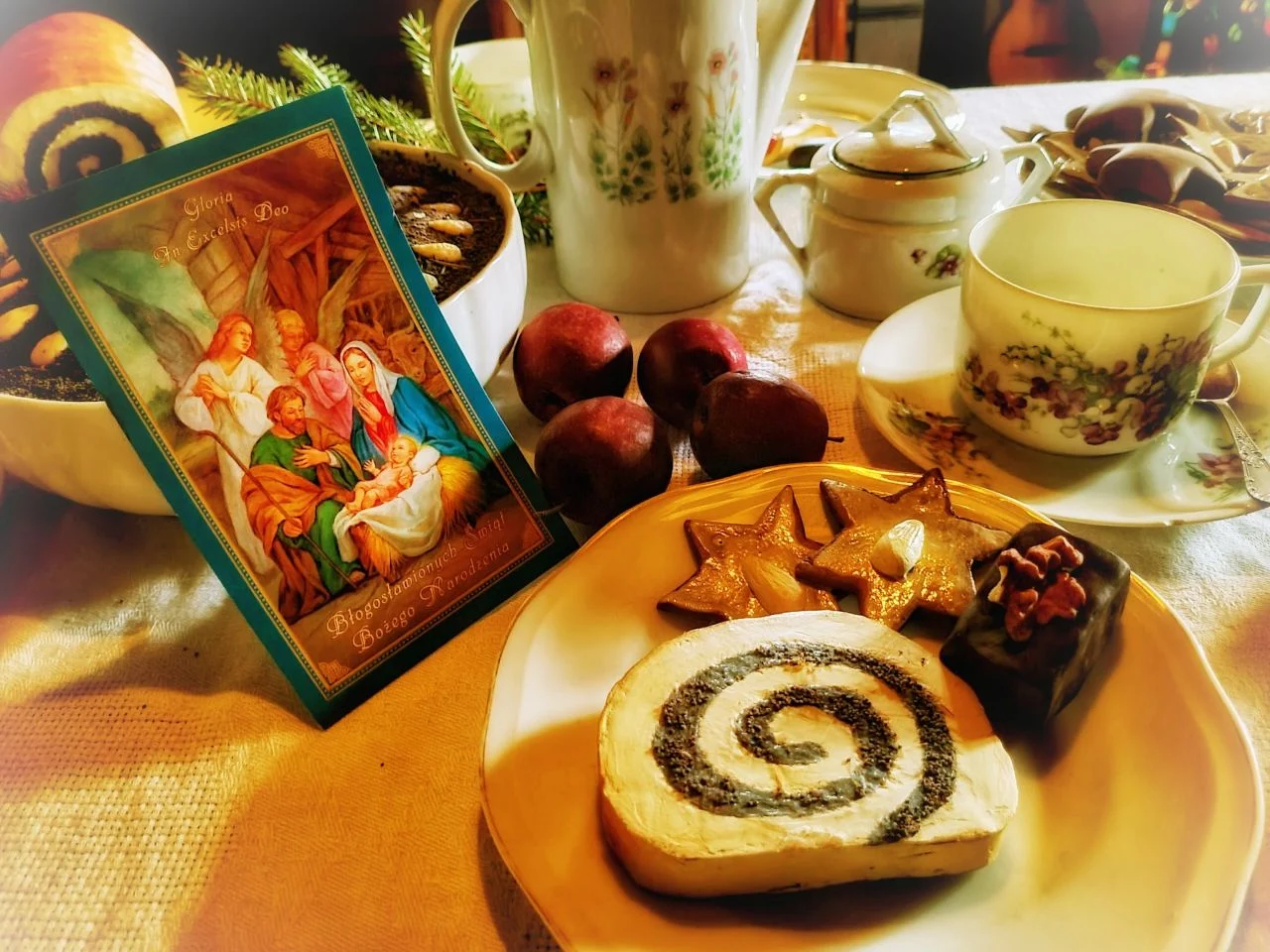 Świąteczne wnętrza w chorzowskim skansenie. Zobacz, jak wyglądały kiedyś święta!