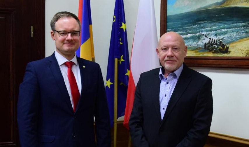 Prezydent Zabrza Kamil Żbikowski spotkał się z rzecznikiem zabrzan w Niemczech