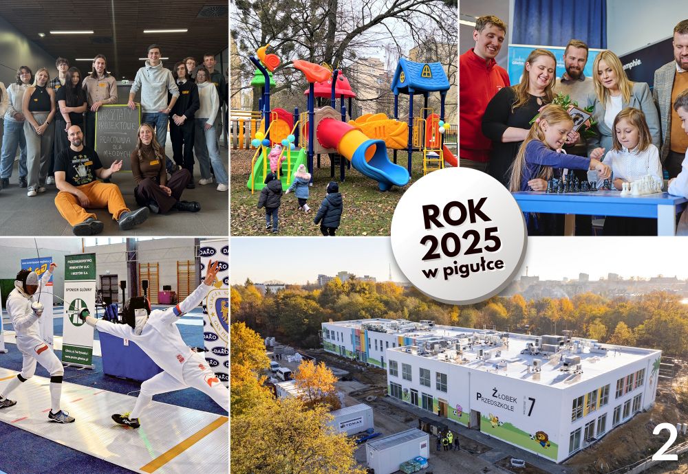 Gliwice 2025 w pigułce – miasto wygodne, bezpieczne i przyjazne mieszkańcom