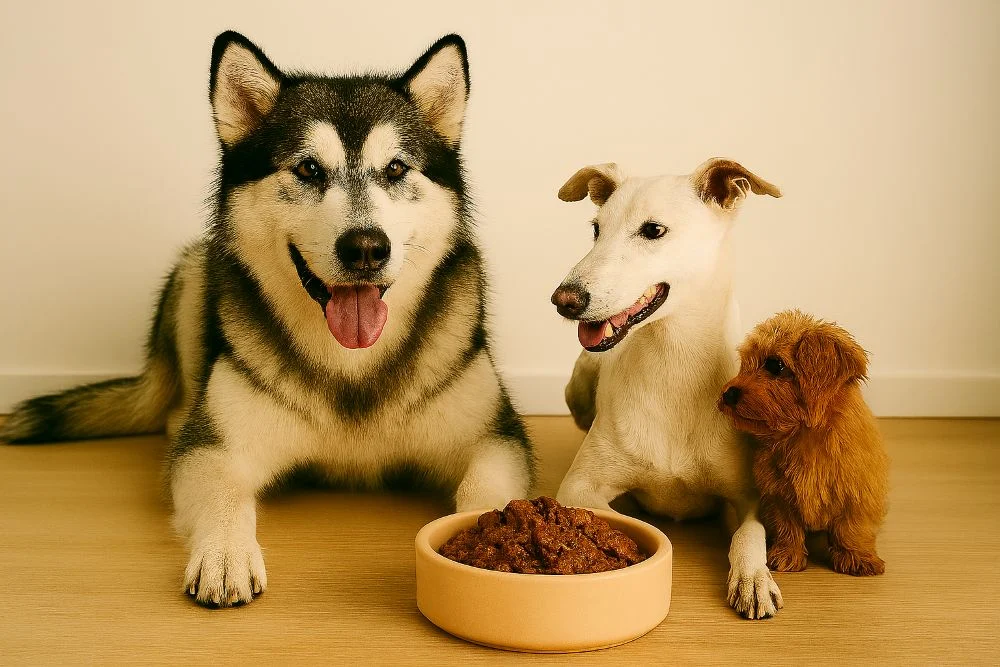 Czy mokra karma dla psa jest bardziej kaloryczna niż sucha?