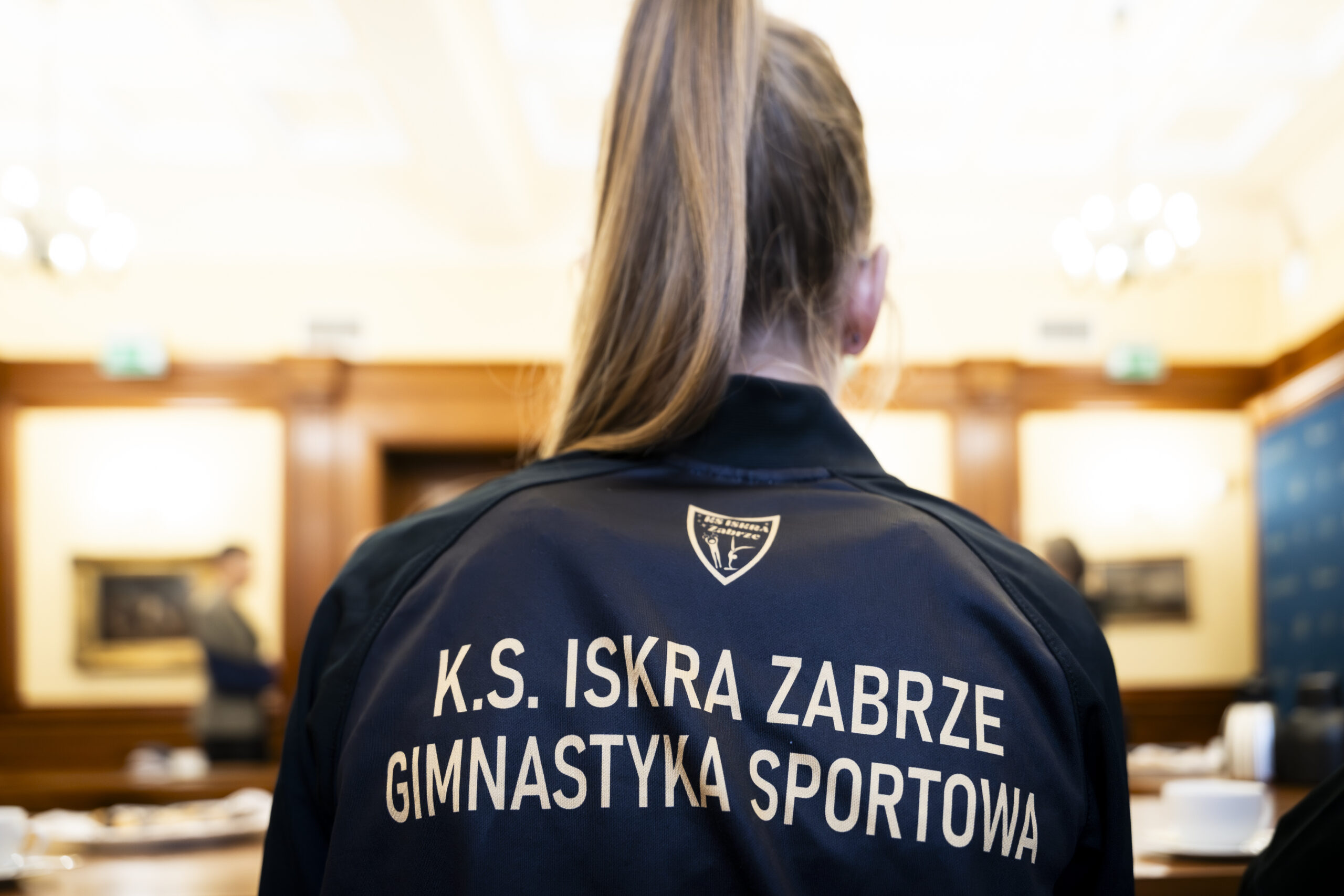 Mistrzynie Polski w gimnastyce sportowej z wizytą w Urzędzie Miejskim / fot. UM Zabrze