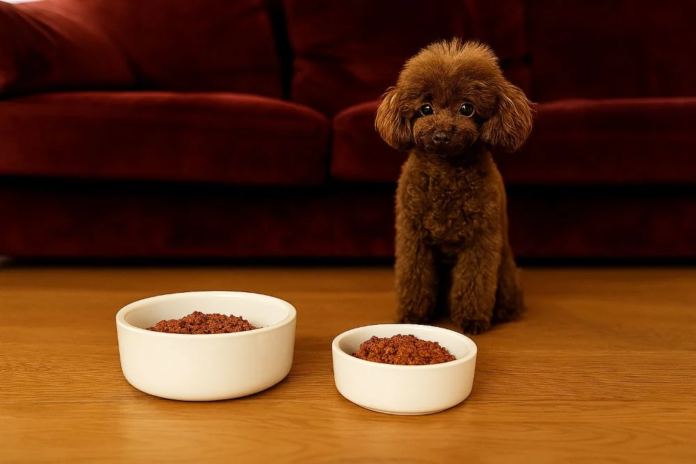 Jak obliczyć dzienną porcję mokrej karmy dla psa?