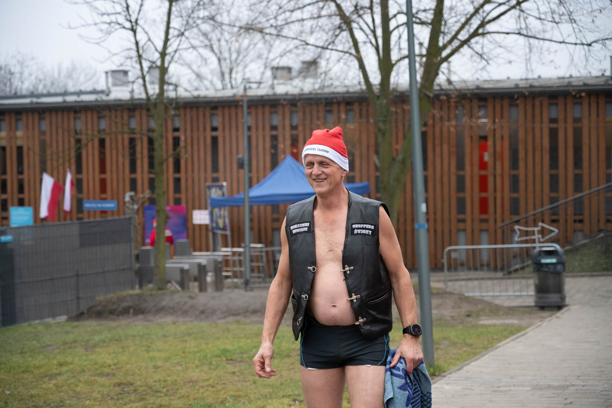 Świąteczna Akcja w Świętochłowicach: MotoMikołaje, Morsowanie i Bieg Mikołajowy na Rzecz Marzenia Justina / fot. Krzysztof Faber