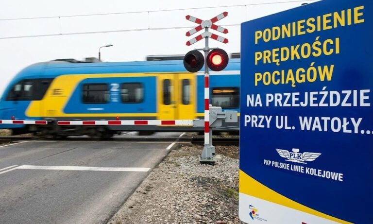 Bezpieczne przejazdy kolejowe – wyższa prędkość pociągów na linii nr 161