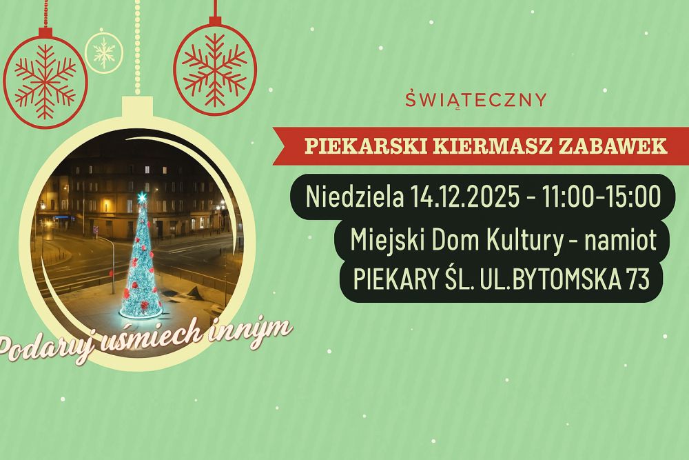 V Świąteczny Piekarski Kiermasz Zabawek