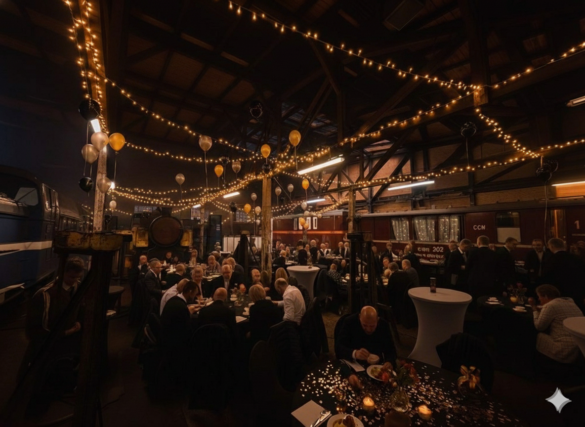 Sylwester 2025/2026 z Górnośląskimi Kolejami Wąskotorowymi – przejazd i zabawa w Bytomiu