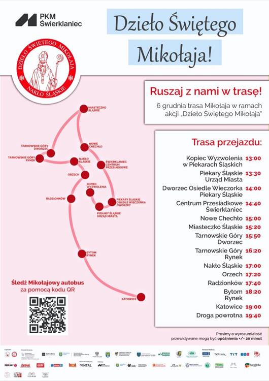 Święty Mikołaj przyleci helikopterem do Piekar Śląskich i ruszy Mikołajo-busem / fot. UM Piekary Śląskie