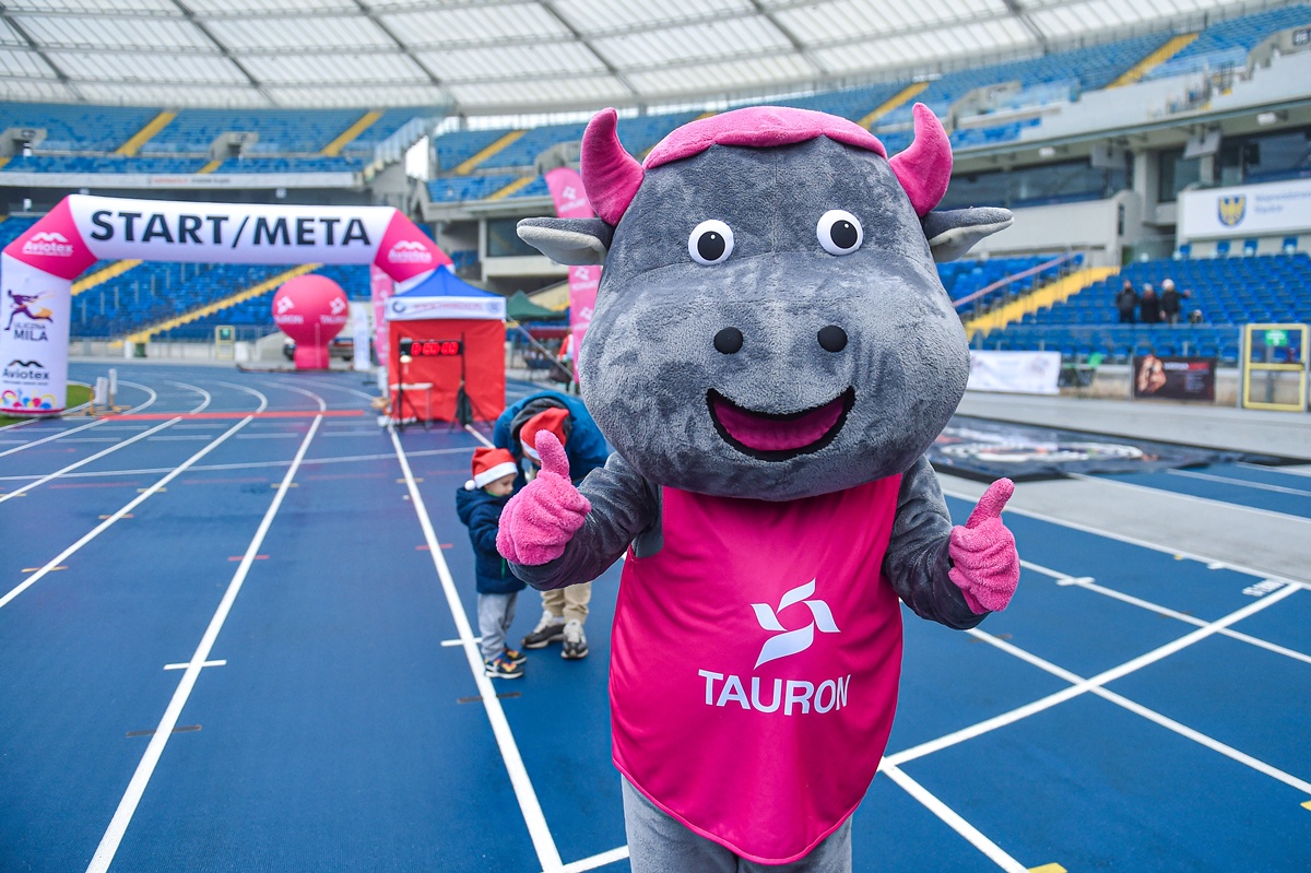 III Charytatywna Mila Mikolajkowa z Tauronem na Stadionie Slaskim