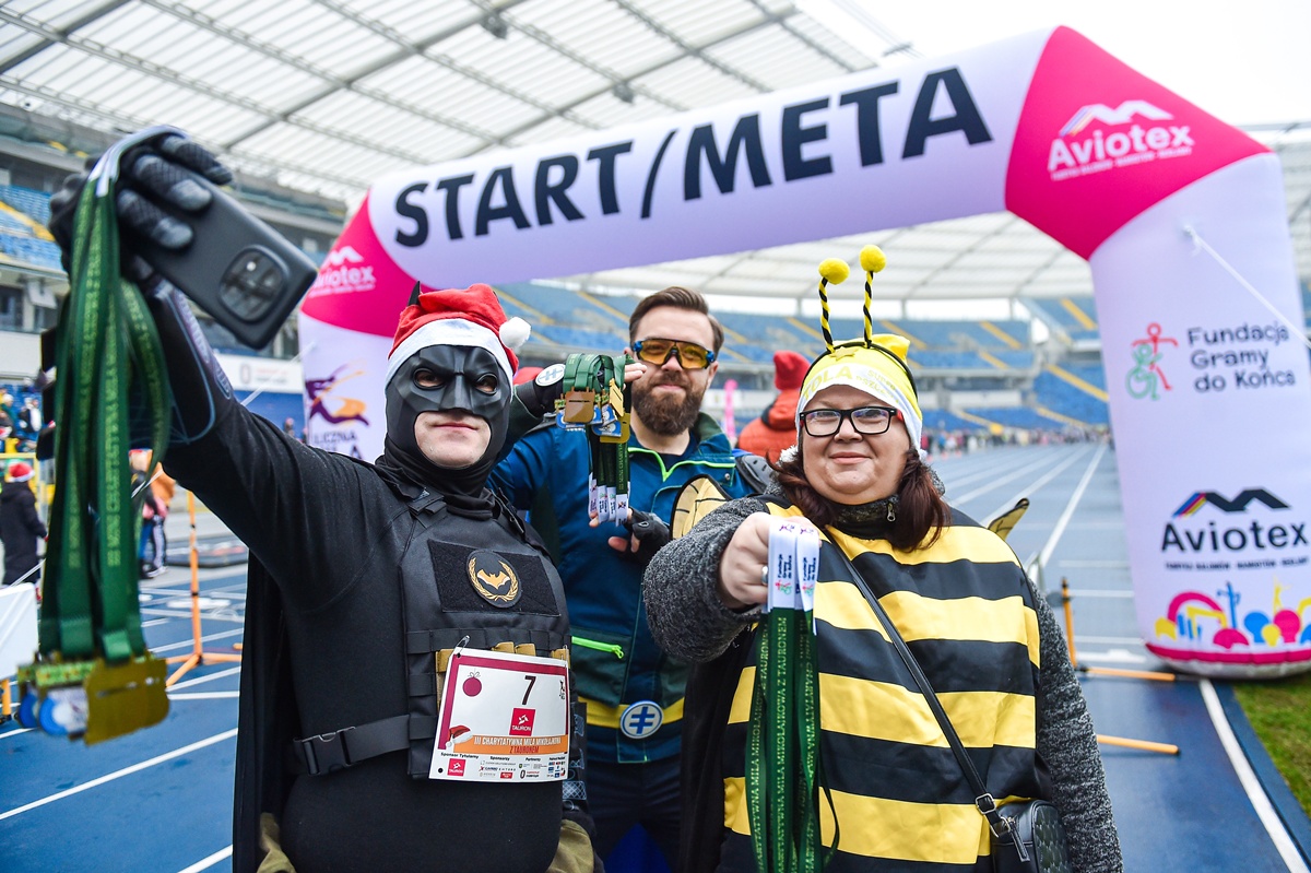 III Charytatywna Mila Mikolajkowa z Tauronem na Stadionie Slaskim