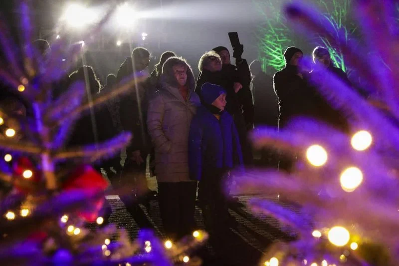 Barbórka u Antoniczka w blasku świateł. Mapping na bazylice zachwycił mieszkańców