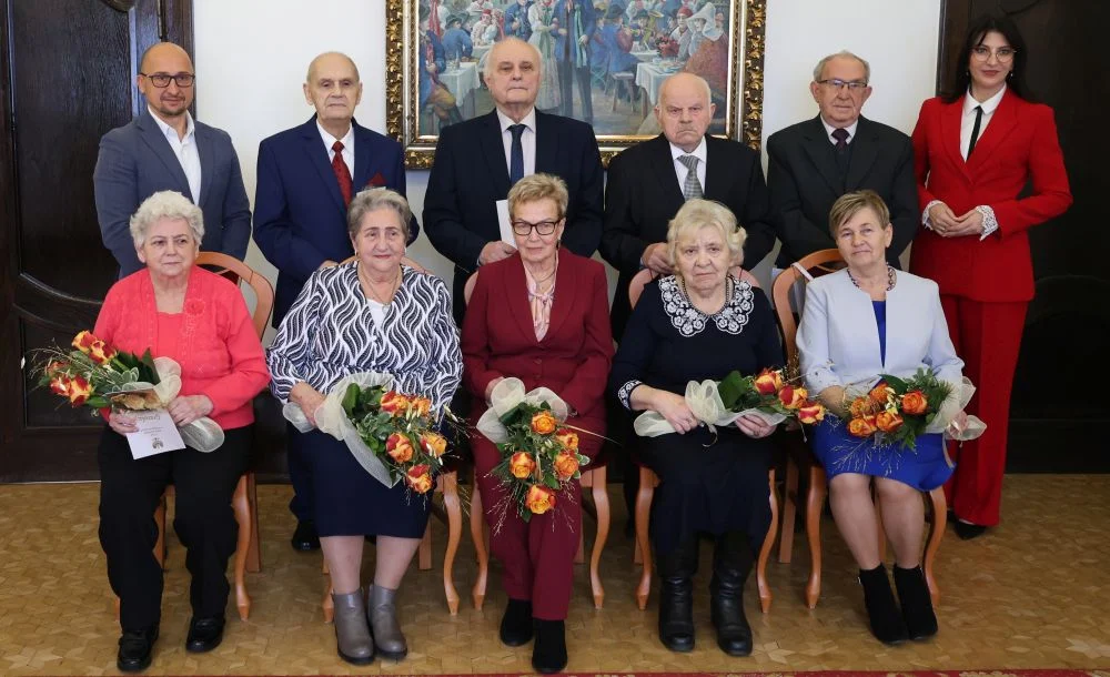 Diamentowe i Złote Gody w Piekarach Śląskich - jubileusz małżeństw w Urzędzie Stanu Cywilnego