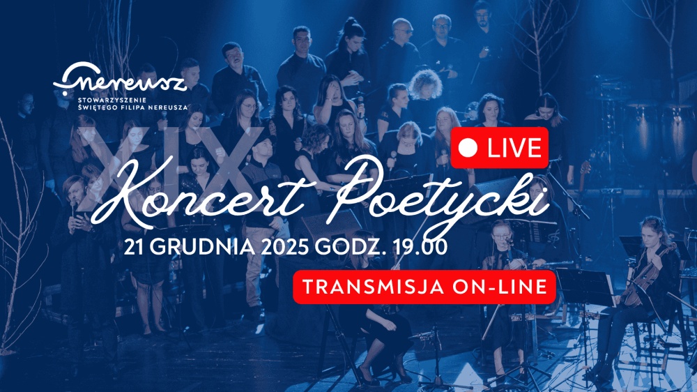 XIX Koncert Poetycki wyprzedany! Dołącz do muzycznej uczty online i pomóż Domowi Ubogich