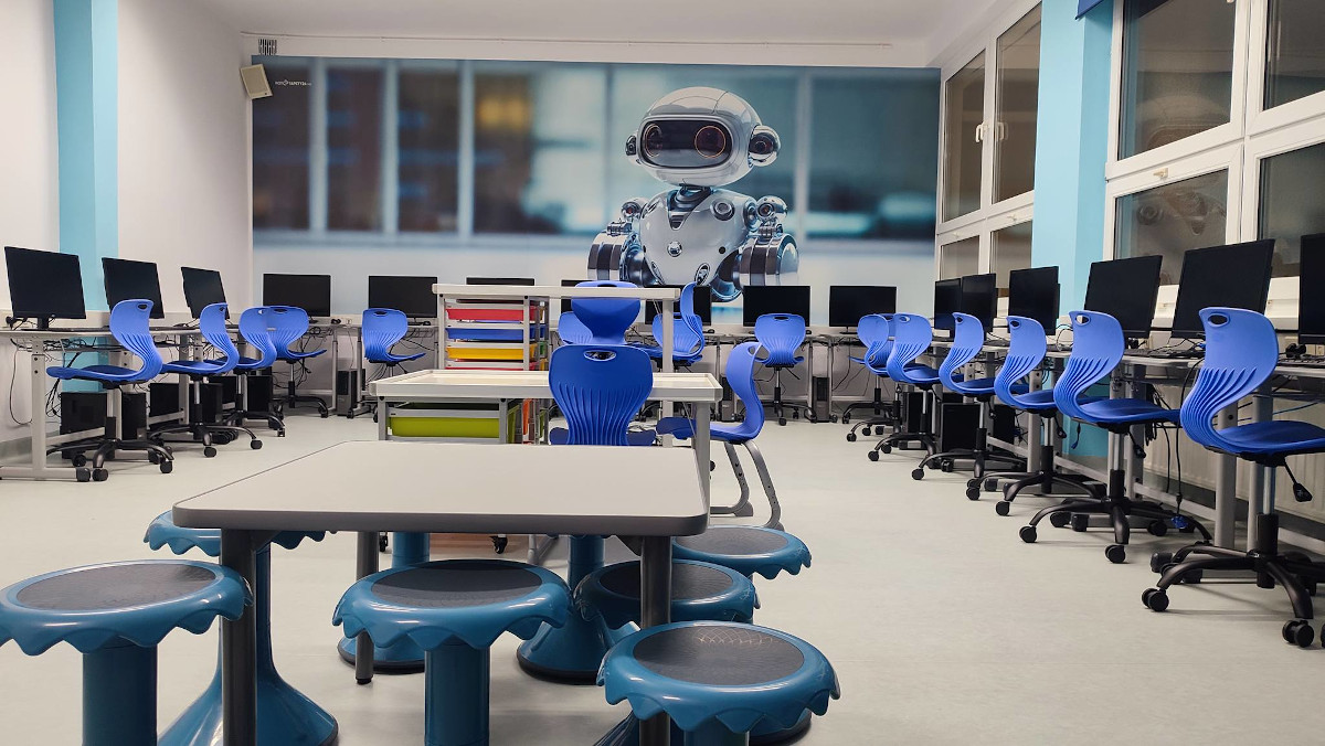 Nowoczesna pracownia robotyki w Szkole Podstawowej nr 1 w Wodzisławiu Śląskim