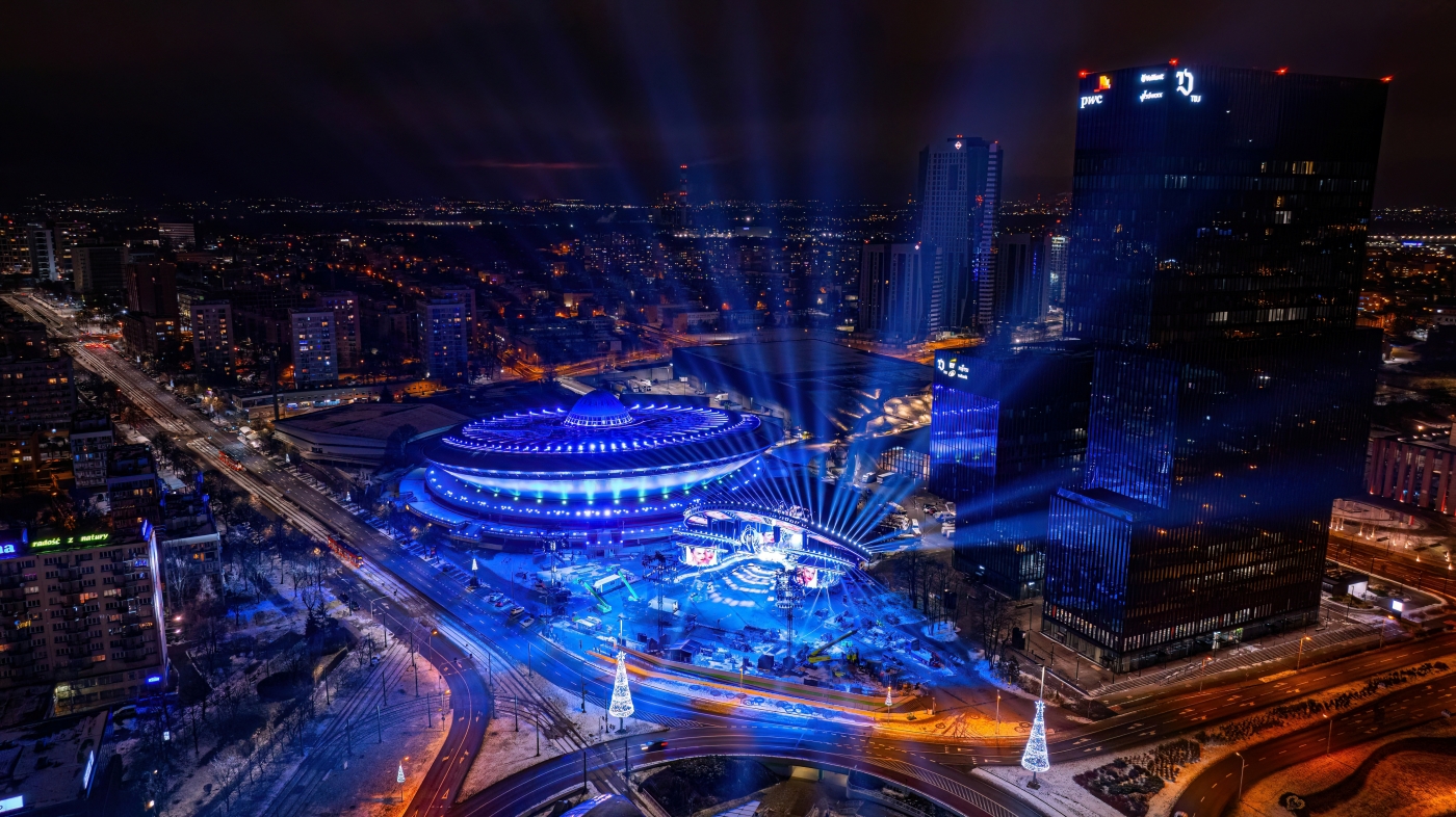 Sylwester pod Spodkiem w Katowicach: Dodatkowe kursy i bezpłatne przejazdy