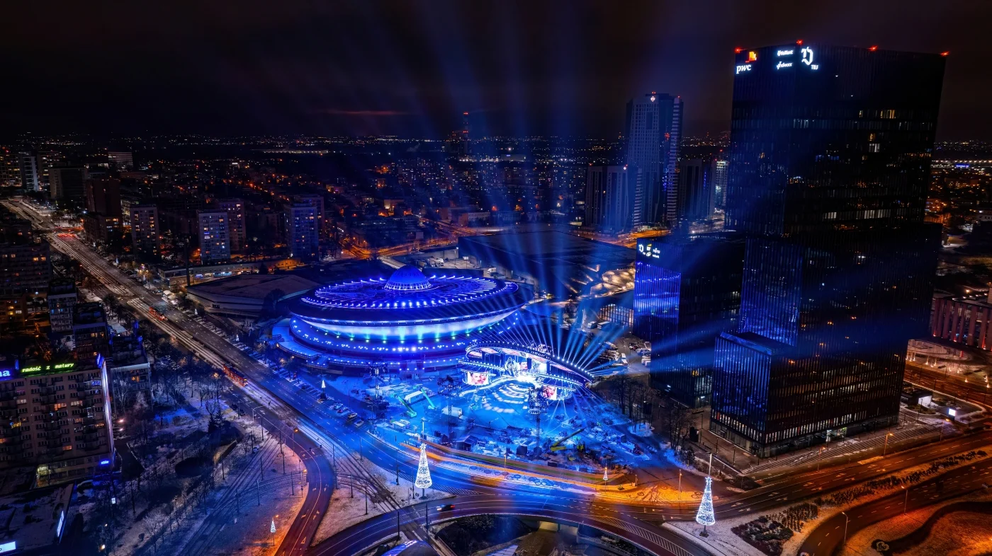 Sylwester pod Spodkiem w Katowicach: Dodatkowe kursy i bezpłatne przejazdy