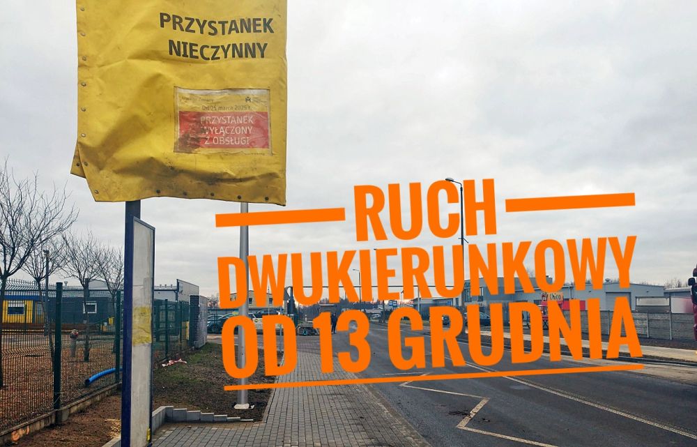 Ruch dwukierunkowy i komunikacja autobusowa wracają na ul. Roździeńskiego i Kotuchy