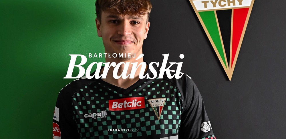 Bartłomiej Barański nowym zawodnikiem GKS Tychy