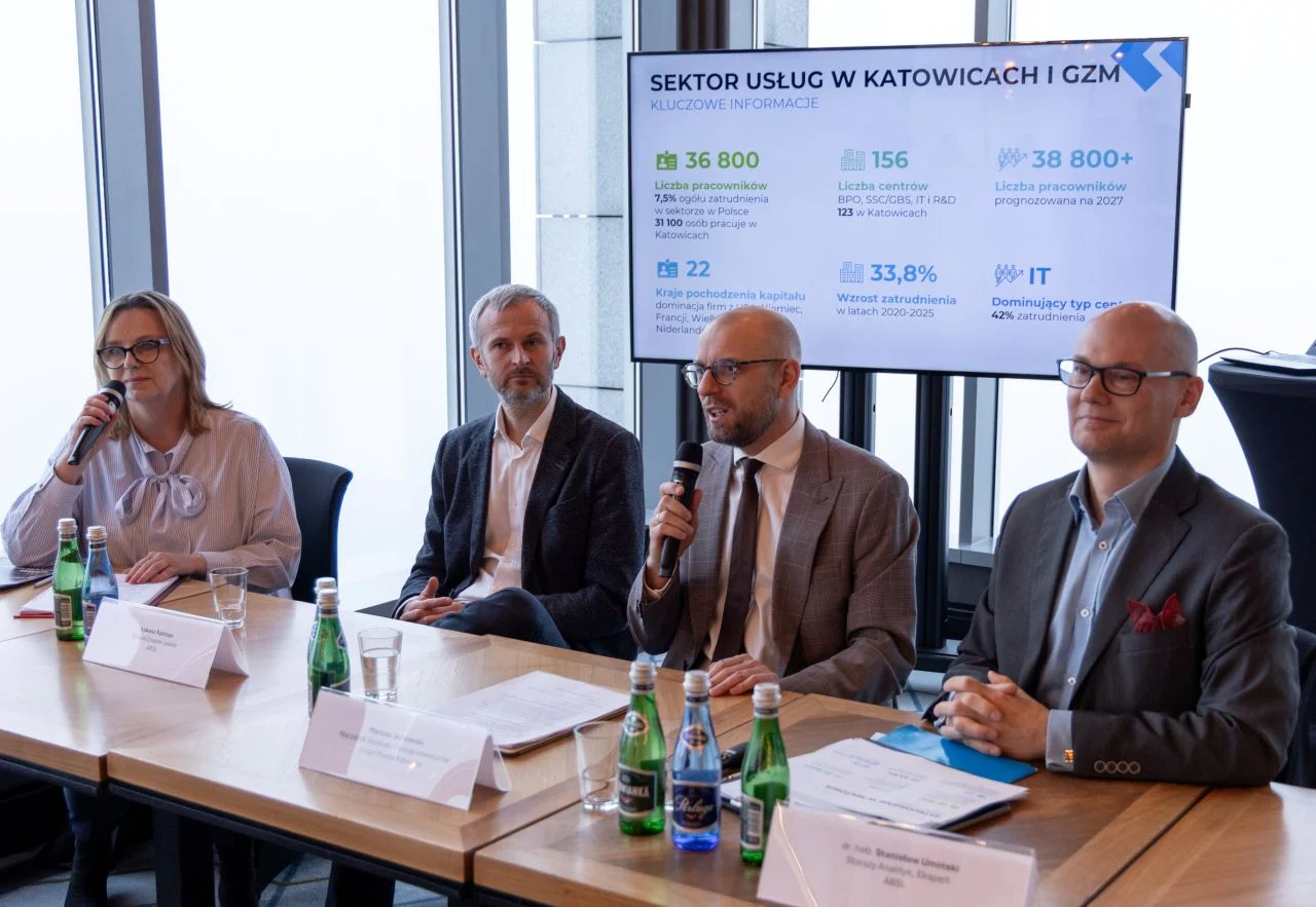 Rewolucja 4.0: Katowice wśród liderów usług opartych na wiedzy