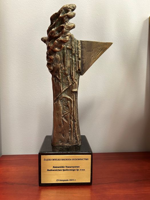 Katowickie TBS z prestiżową Śląską Wielką Nagrodą Budownictwa 2025 / fot. UM Katowice