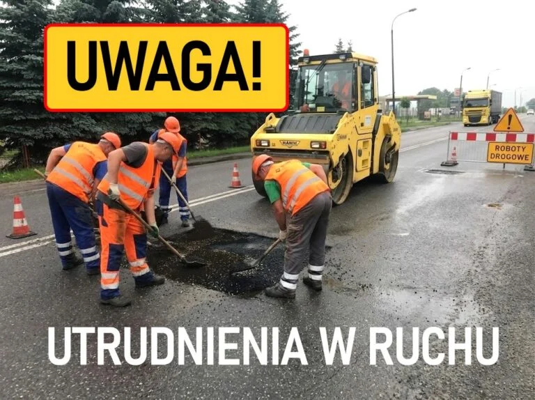 Wymiana nawierzchni na Wrocławskiej – zmiany w organizacji ruchu
