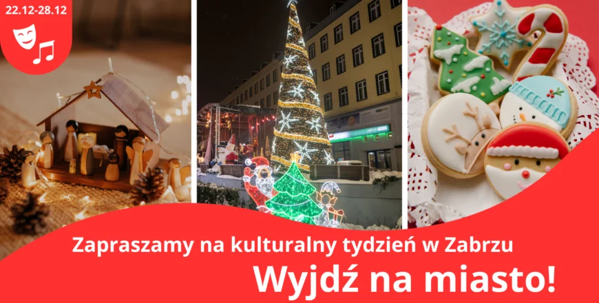 Świąteczny tydzień w Zabrzu. Kino, teatr i wyjątkowa pasterka pod ziemią