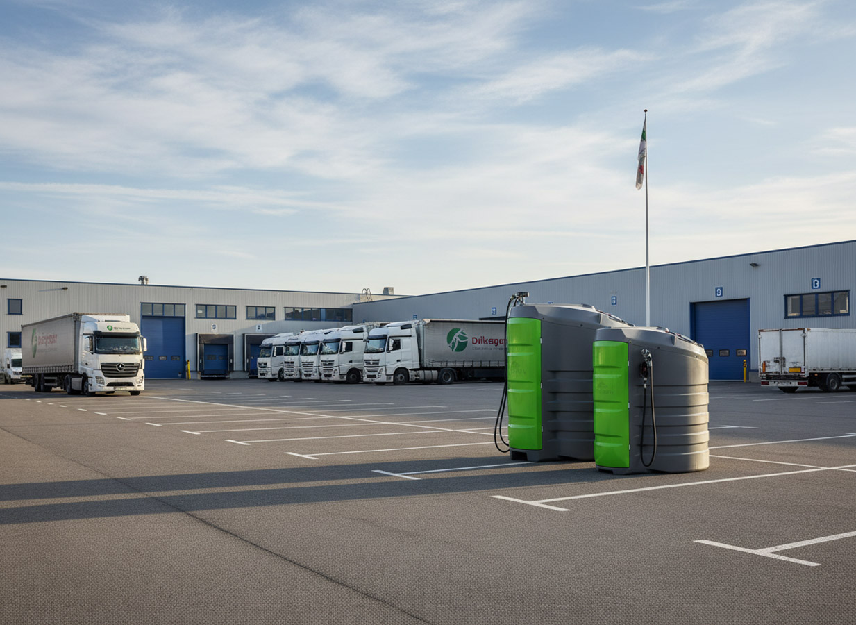 Mobilne systemy magazynowania paliwa – jak przenośne zbiorniki zwiększają efektywność pracy w rolnictwie, budownictwie i usługach terenowych