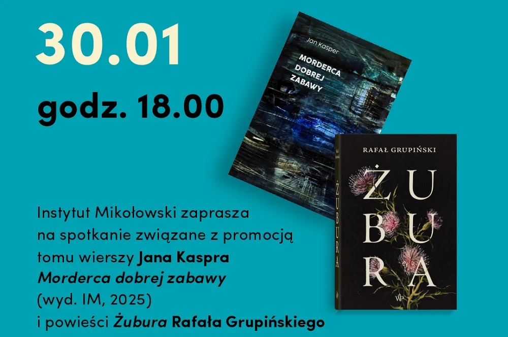 Promocja książek Jana Kaspra i Rafała Grupińskiego w Instytucie Mikołowskim
