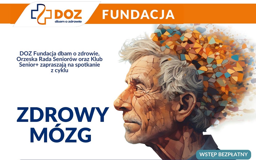 Spotkanie z cyklu „Zdrowy Mózg” w Orzeszu – Jak zadbać o pamięć i kondycję mózgu?