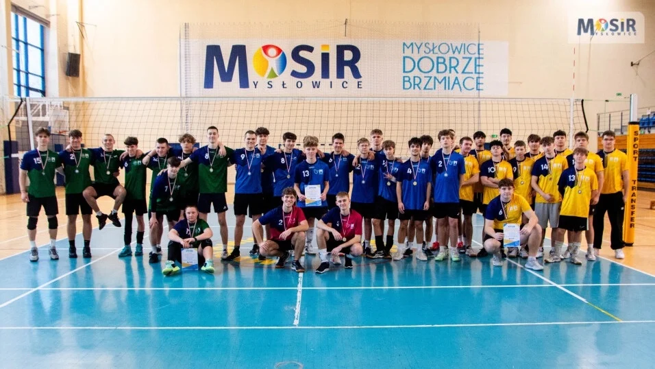 I Liceum Ogólnokształcące mistrzem Mysłowic w piłce siatkowej chłopców