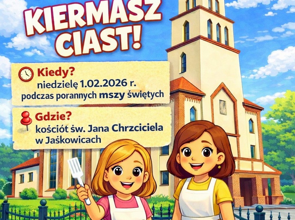 Kiermasz ciast w Jaśkowicach!