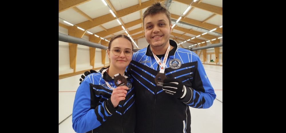 Gliwiczanie na podium 2. Polskiej Ligi Curlingu Par Mieszanych