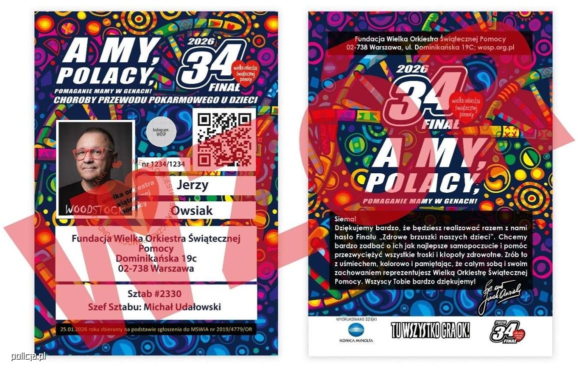 Bezpieczne zbiórki na WOŚP – jak rozpoznać prawdziwego wolontariusza?