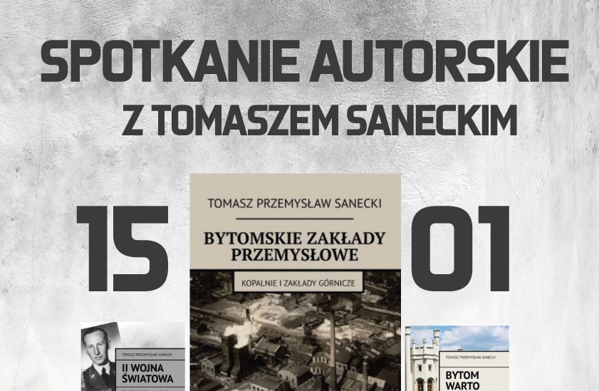 Spotkanie autorskie z Tomaszem Saneckim