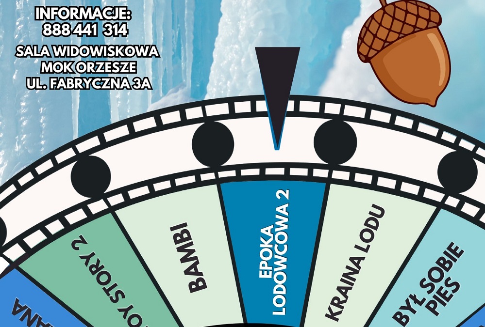 Poniedziałkowe kino w Miejskim Ośrodku Kultury – „Epoka lodowcowa 2”